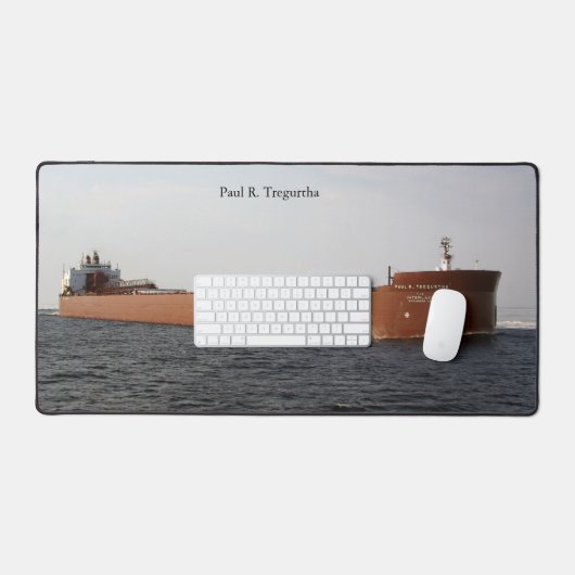 Paul R. Tregurtha Schreibtischmatte (Tastatur & Maus)