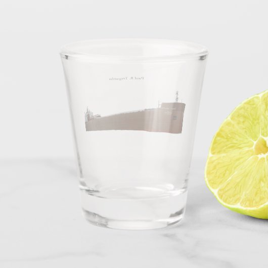 Paul R. Tregurtha Shooting Glas (Rückseite)