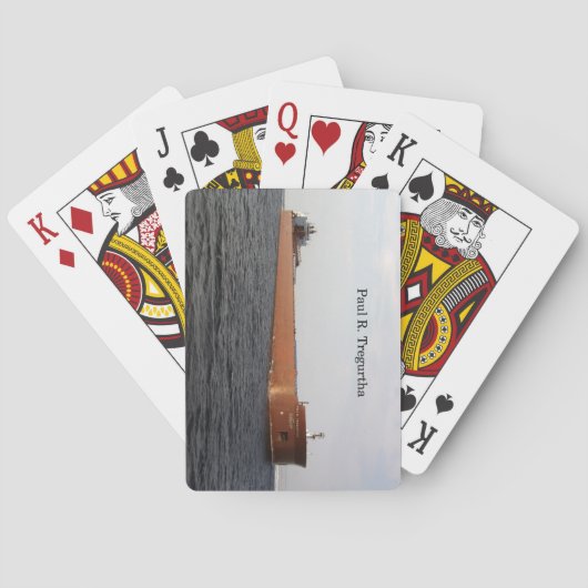 Paul R. Tregurtha Spielkarten (Rückseite)
