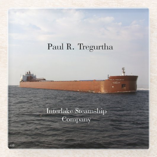 Paul R. Tregurtha Untersetzer (Vorderseite)