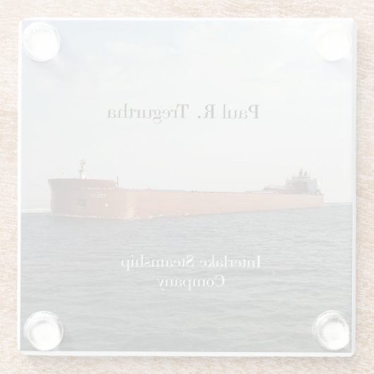 Paul R. Tregurtha Untersetzer (Rückseite)