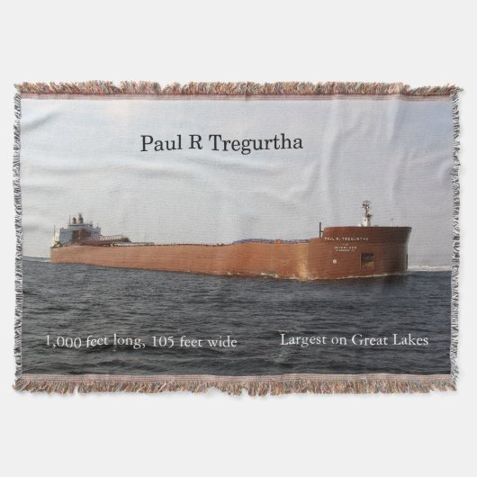Paul R. Tregurtha wirft Decke (Vorderseite)