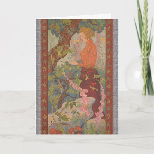 Paul Ranson Les Digitales Foxglove CC0119 Geburtst Karte (Vorderseite)