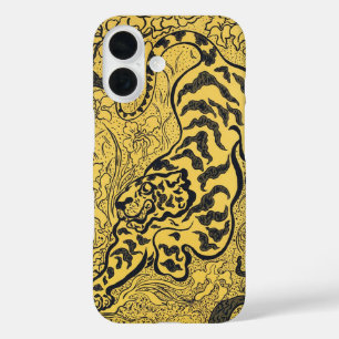 Paul Ranson Vintage Art Nouveau Gelber Tiger Druck iPhone 16 Hülle
