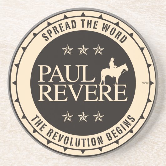 Paul Revere Getränkeuntersetzer (Vorne)