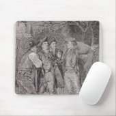 Paul Revere in Lexington Mousepad (Mit Mouse)