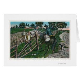 Paul Revere informiert Gen. Israel Putnam