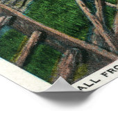 Paul Revere informiert Gen. Israel Putnam Poster (Ecke)