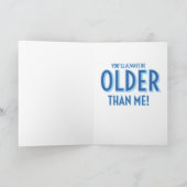 Paul Revere "One if by Land Two if by Sea" Karte (Innenseite)