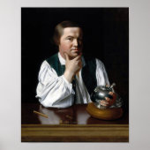 Paul Revere Portrait - John Singleton Copley 1768 Poster (Vorne)