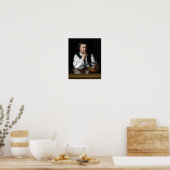 Paul Revere Portrait - John Singleton Copley 1768 Poster (Küche)