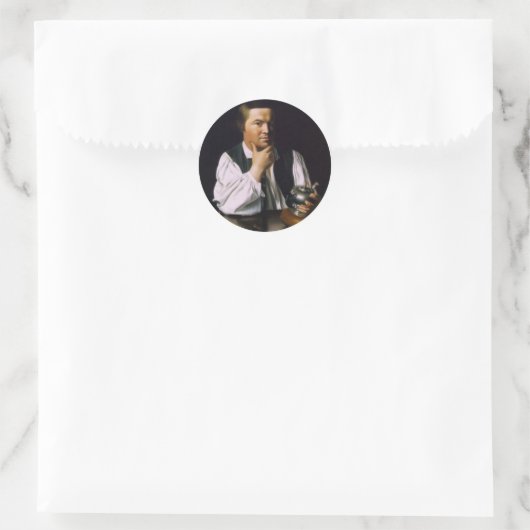 Paul Revere Runder Aufkleber (Tasche)