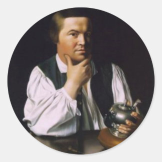Paul Revere Runder Aufkleber