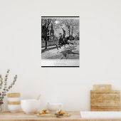 Paul Reveres Fahrt. 1775_War Image Poster (Küche)