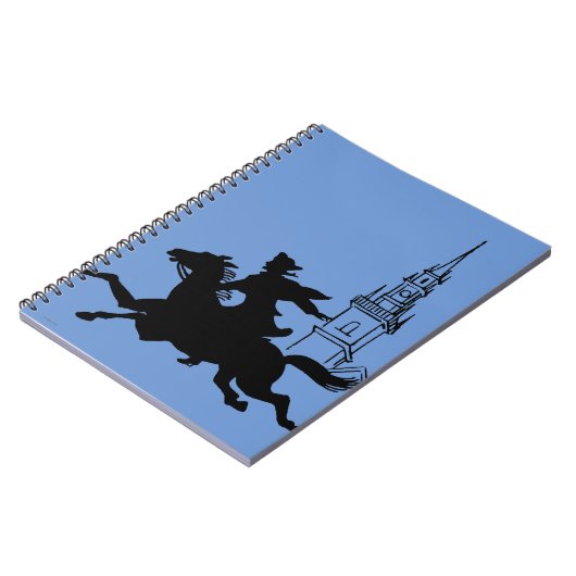 Paul Reveres Fahrt Notizblock (Linke Seite)