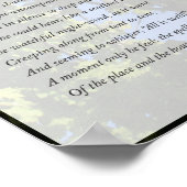 Paul Reveres Mitternachtsfahrt von Longfellow Poster (Ecke)