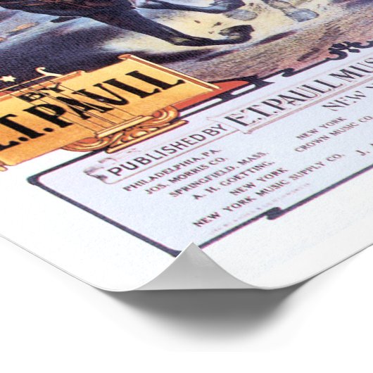 Paul Reveres Ride Poster (Ecke)