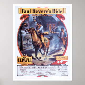 Paul Reveres Ride Poster