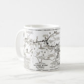 Paul Reveres Ritt Schwarze Tasse (Vorderseite Links)