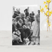 Paul Robeson and Friends, 1940er Karte (Gelbe Blume)