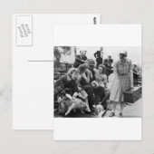 Paul Robeson and Friends, 1940er Postkarte (Vorne/Hinten)