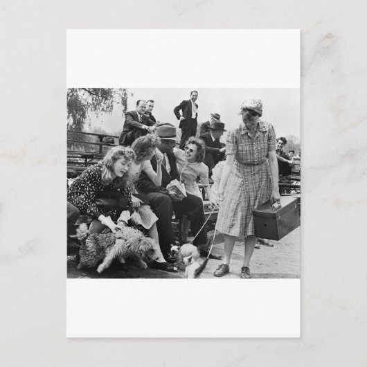 Paul Robeson and Friends, 1940er Postkarte (Vorderseite)