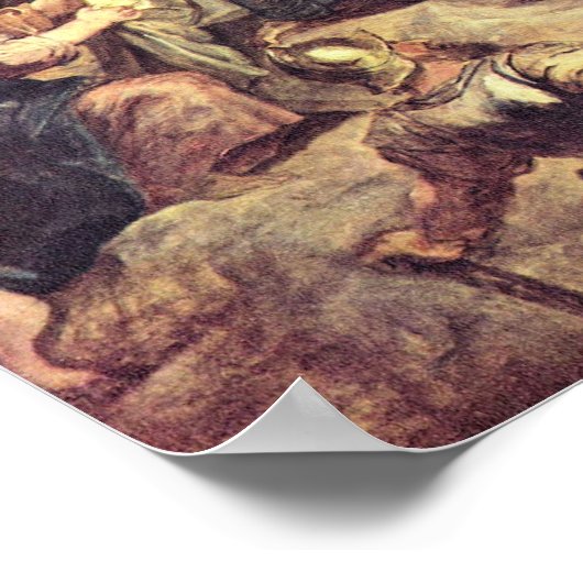 Paul Rubens - Kreuzigung Christi Poster (Ecke)