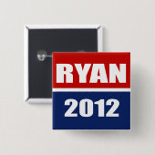 Paul Ryan 2012 Button (Vorne & Hinten)
