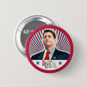 Paul Ryan 2020 Button (Vorne & Hinten)