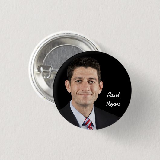 Paul Ryan Button (Vorne & Hinten)