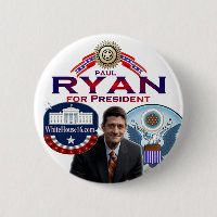 Paul Ryan für Präsidenten Button