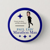 Paul Ryan Marathon Man Button (Vorderseite)