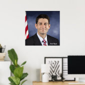 Paul Ryan Poster (Heimbüro)