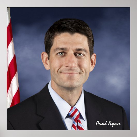 Paul Ryan Poster (Vorne)