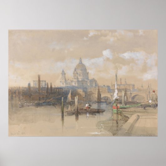 Paul’s (1862-1863) David Roberts Poster (Vorne)