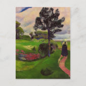 Paul Serusier-Mutter & Kind auf einer bretonischen Postkarte (Vorderseite)