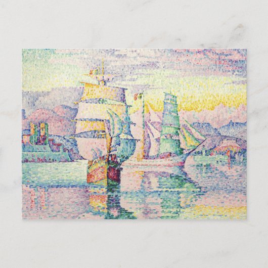 Paul Signac - Antibes, The Brigantines Postkarte (Vorderseite)