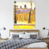 Paul Signac art style Leinwanddruck (Insitu (Schlafzimmer))