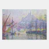 Paul Signac - Auswahl der Meisterwerke Geschenkpapier Set (Vorderseite 3)