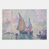 Paul Signac - Auswahl der Meisterwerke in Venedig Geschenkpapier Set (Vorderseite 3)