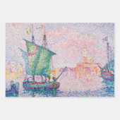 Paul Signac - Auswahl der Meisterwerke in Venedig Geschenkpapier Set (Vorderseite 2)