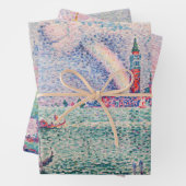 Paul Signac - Auswahl der Meisterwerke in Venedig Geschenkpapier Set (Beispiel)