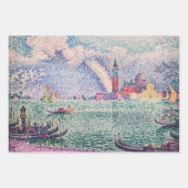 Paul Signac - Auswahl der Meisterwerke in Venedig Geschenkpapier Set (Vorderseite)