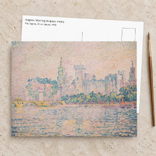 Paul Signac - Avignon, Morgen Postkarte