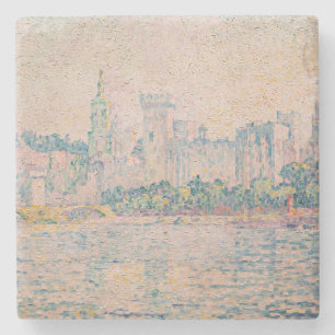 Paul Signac - Avignon, Morgen Steinuntersetzer