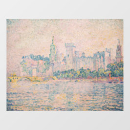 Paul Signac - Avignon, Morning Fensteraufkleber