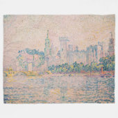 Paul Signac - Avignon, Morning Fleecedecke (Vorderseite (Horizontal))