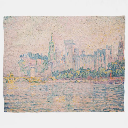 Paul Signac - Avignon, Morning Fleecedecke (Vorderseite (Horizontal))