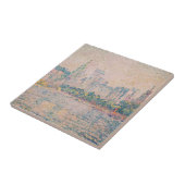 Paul Signac - Avignon, Morning Fliese (Seite)