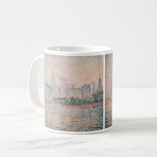 Paul Signac - Avignon, Morning Kaffeetasse (Vorderseite Links)